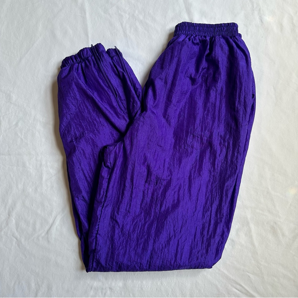 80s Nylon Track Pants